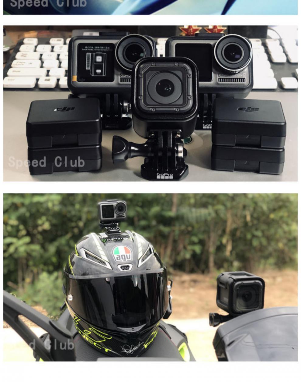 gopro9/8/7原裝底座轉接頭盔下吧支架insta騎行滑雪固定配件5 紫羅蘭