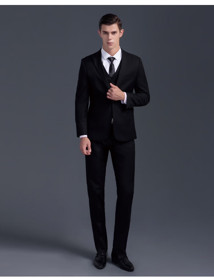 商场同款nrhyz尖领西服伴郎服出租 韩版修身商务正装求职面试西装伴郎