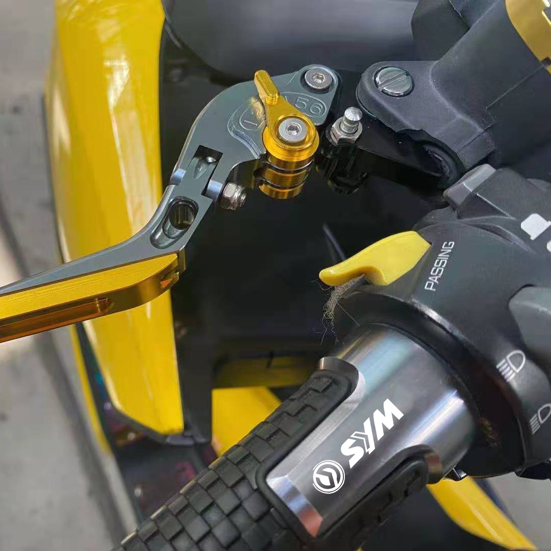 三阳巡弋300 九妹z300 gts300i 改装刹车牛角 带驻车功能 手刹无损直