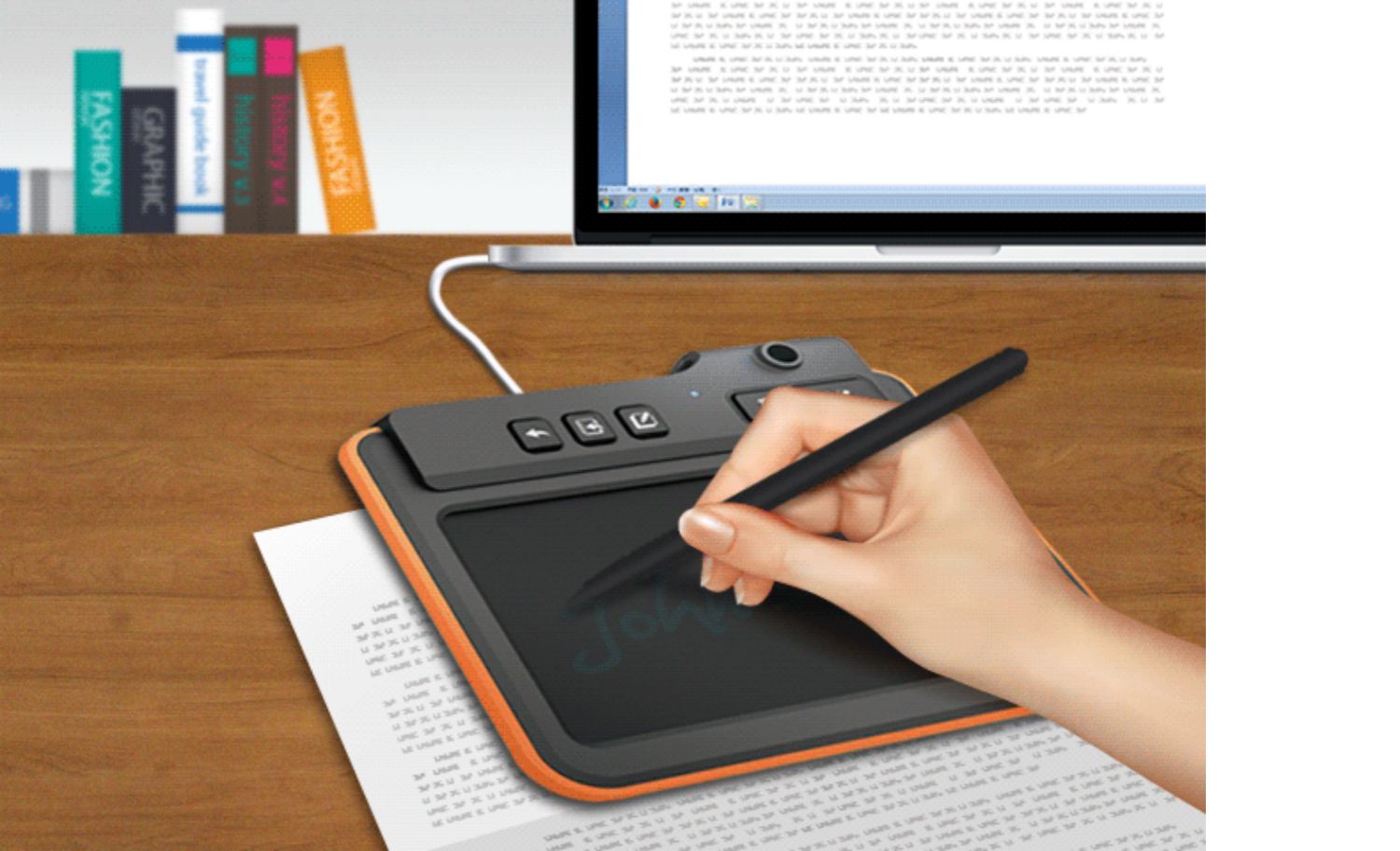 电纸笔液晶手写板绘图板手绘非无线老人电脑手写输入写字涂鸦黑色136x