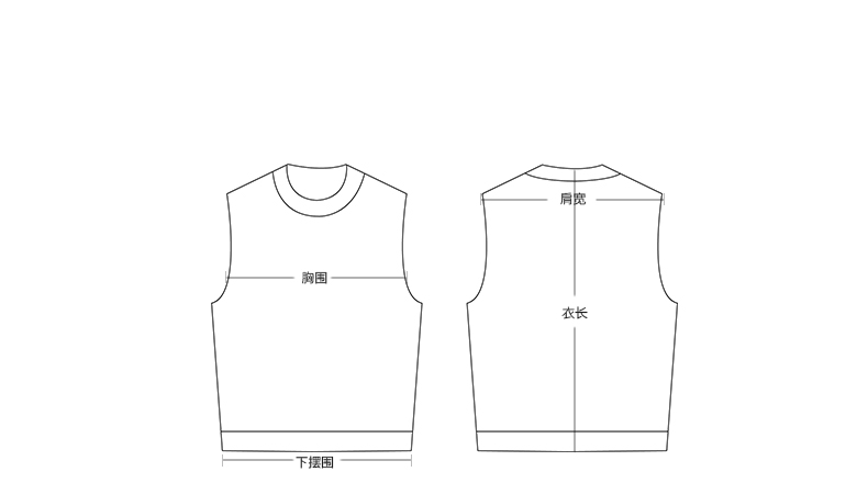 【商场同款】速写男装2021春新品马甲个性图案潮流趣味9l1262590 001