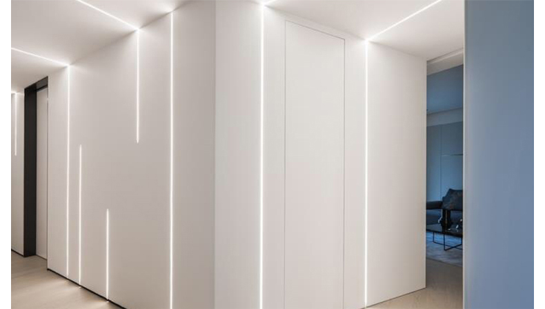 迈辉线性灯led线条灯嵌入式铝槽灯带线型灯客厅无主灯过道灯带 平角