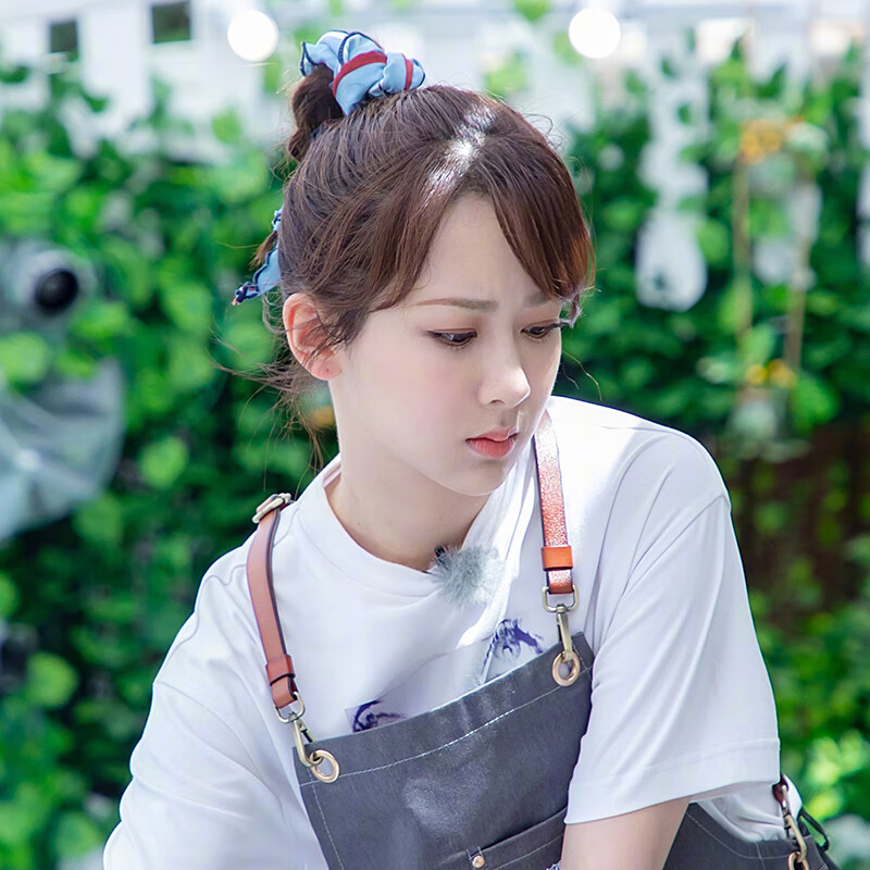 餐厅明星同款发带女绑发绳法式复古丝巾发饰网红小长条头绳发夹赵丽颖