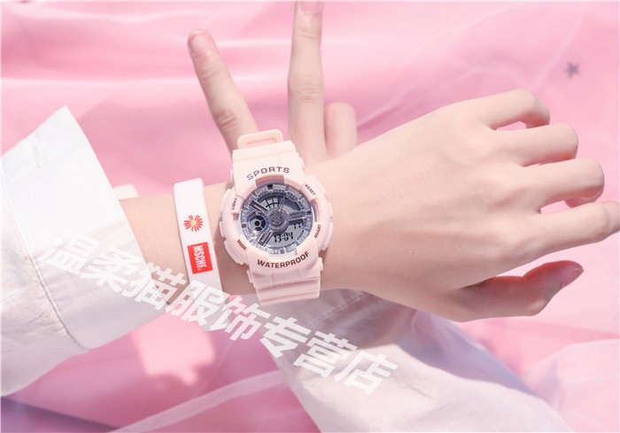 乔丹中国专卖小清新初高中女生手表我的时代你艾情李一桐同款手表ins