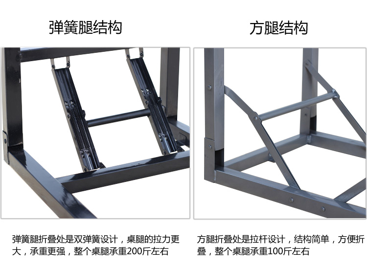 折叠桌腿怎么安装图片图片