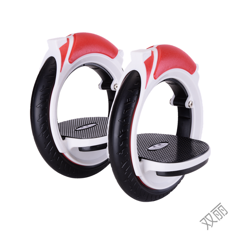 带轮子的鞋罗威x12风火轮分体式轨迹轮滑免充气pu轮分体漂移滑板黑色