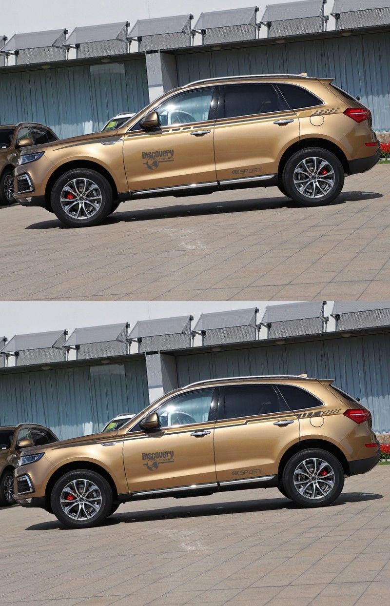 左一仁众泰t700车贴个性腰线拉花创意改装贴纸众泰车身彩条装饰贴花