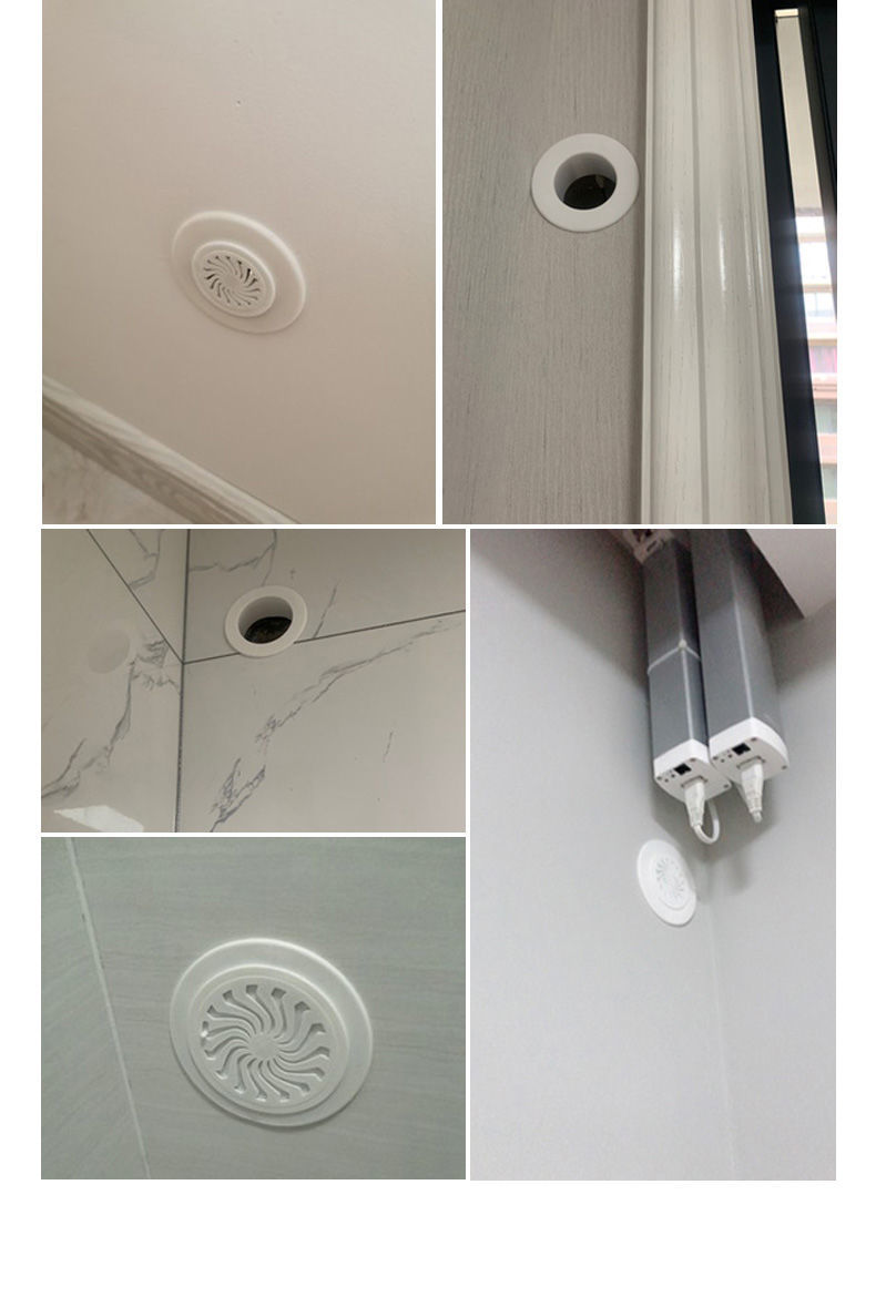 空调孔装饰盖空调洞堵塞器墙洞墙孔空调口堵盖遮丑防老鼠密封堵盖旦榄