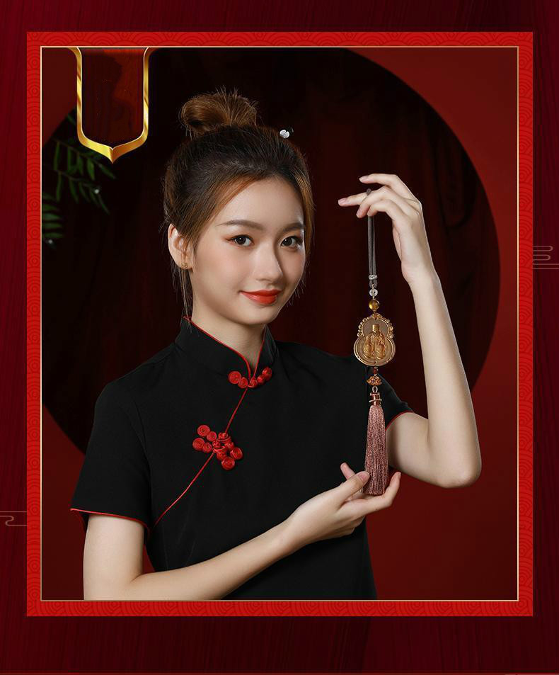 杨信通庆易明居车挂2021牛年汽车挂饰挂件生肖车内后视镜男女生肖牛