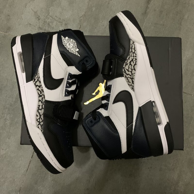【现货】 nike aj legacy aj312黑水泥 爆裂纹篮球鞋 av av3922-013