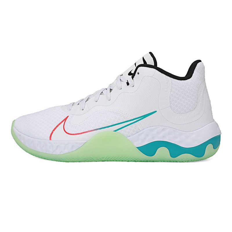 耐克nikerenewelevate2黑白米白灰蓝粉空中大灌篮黑灰运动休闲男鞋