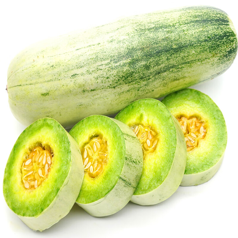 海南羊角蜜甜瓜新鲜水果5斤脆甜蜜瓜香瓜羊角脆整箱 中果【图片 价格