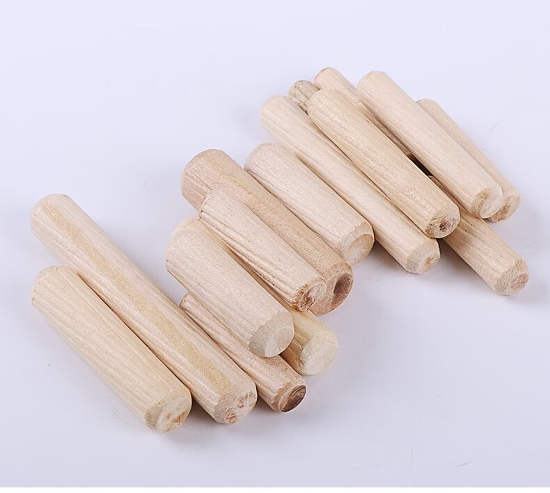 圆木塞木钉木榫斜纹楔子实木木棒木栓衣柜橱柜连接件圆木肖木销子