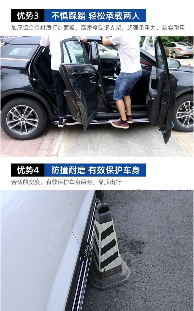 广汽本田皓影原车脚踏板适配1718192021款本田皓影改装皓影侧踏板迎宾