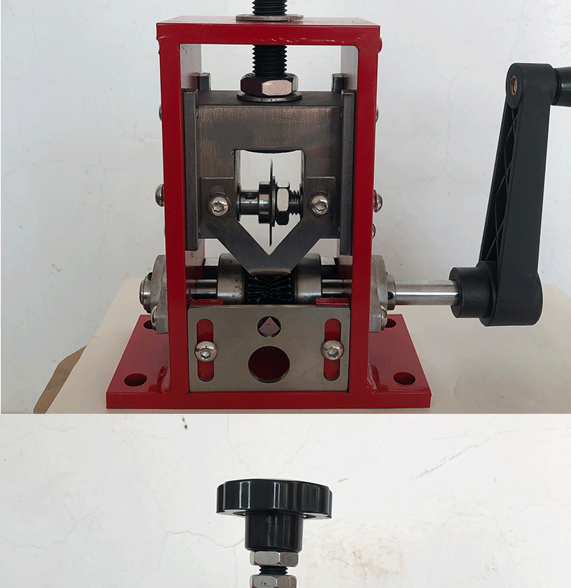 手动废旧电缆拔电线剥线机废线剥皮机拨线钳废铜线家用小型扒线机