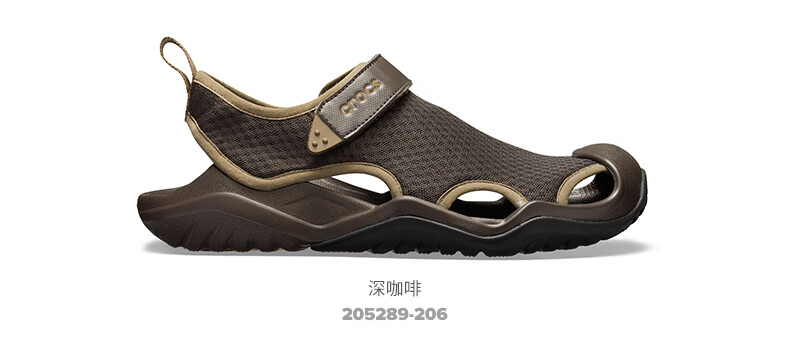 卡骆驰男士户外凉鞋_crocs 卡骆驰 男士休闲凉鞋 V205289-206
