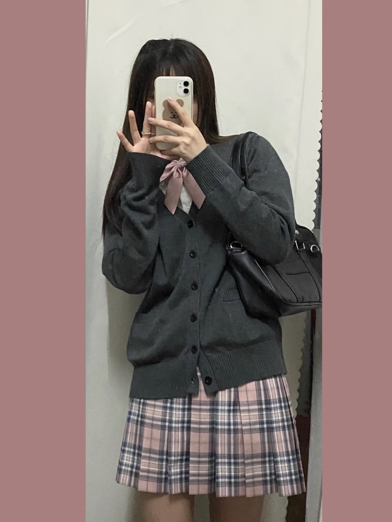 冬天少女jk制服正品全套冬季校园风秋款jk制服套装全套毛衣开衫外套