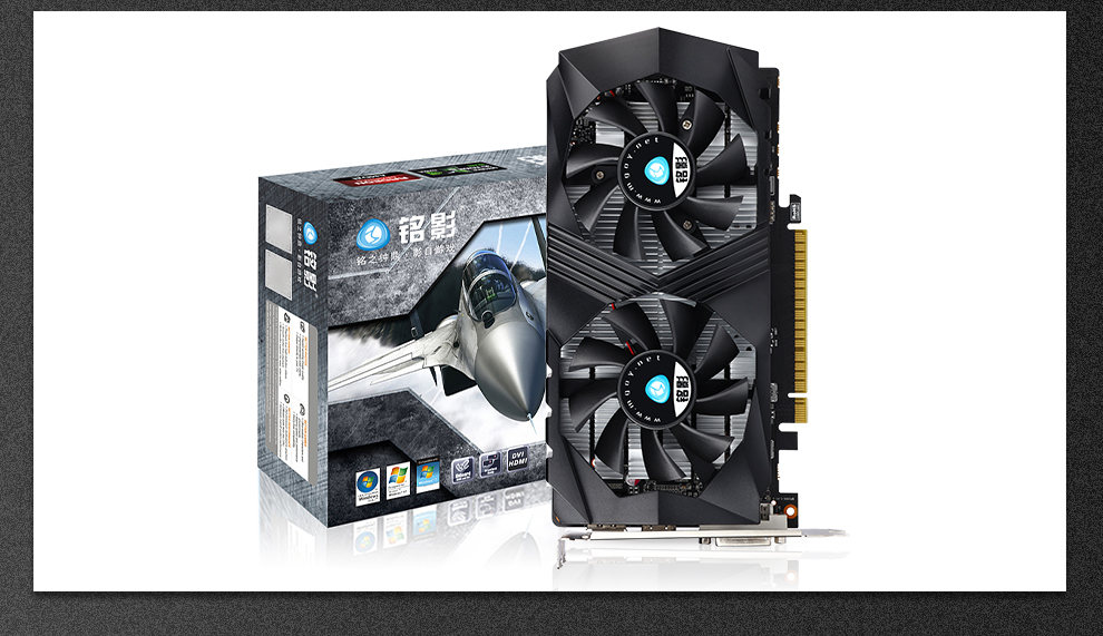 【二手99新】铭影gtx1050ti显卡4g吃鸡游戏显卡独立显卡台式机电脑