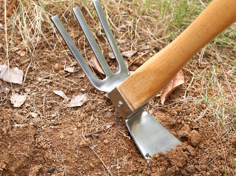 园林铲子家用种菜工具农具园艺锄头挖土耙铲子锄锹除草不锈钢铲子园艺