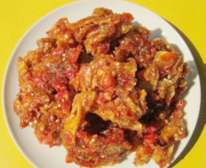 辣椒粑美食大南瓜江西景德镇特产无防腐剂咸菜