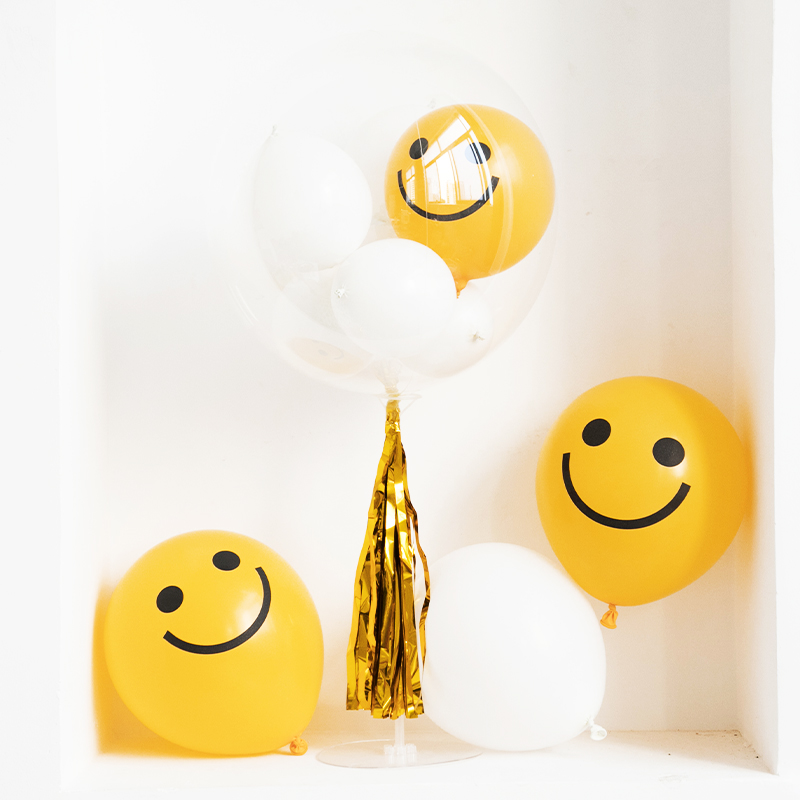 黄色笑脸气球10个【图片 价格 品牌 报价】-京东