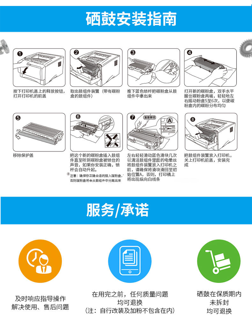 硒鼓加粉步骤图片