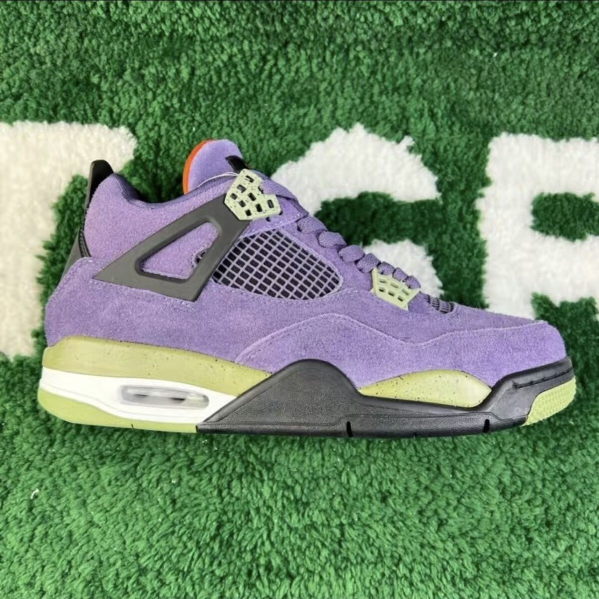 purple紫色麂皮初号机 男女高颜值休闲鞋官网nike 官方旗舰-aj4初号机