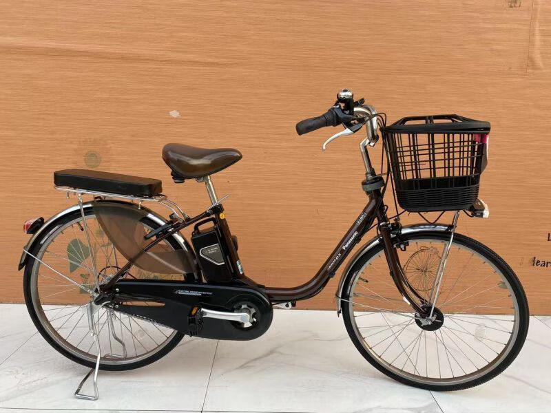 日本松下液晶电动助力车进口男女通用内变速不锈钢自行车进出口同款