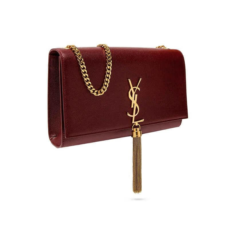 圣罗兰saint laurent 斜挎包女士奢侈品凯特中号徽标单肩包 6008 os