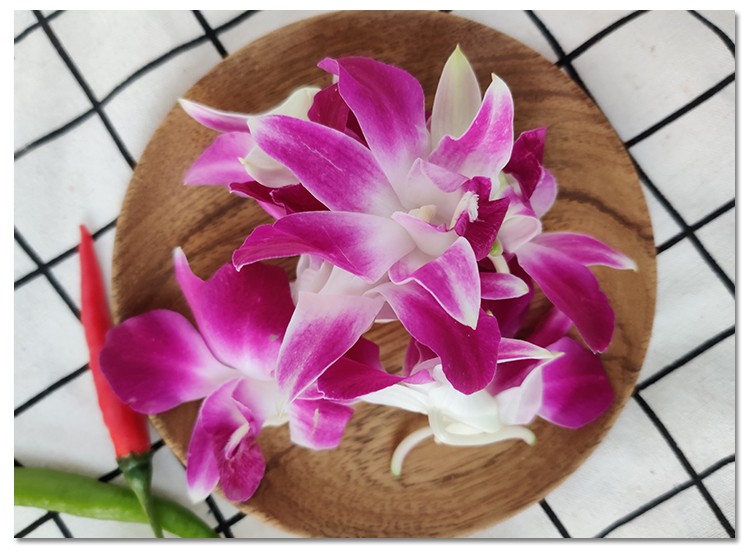 顺丰新鲜洋兰花杨兰花马兰花摆盘装饰鲜花250g