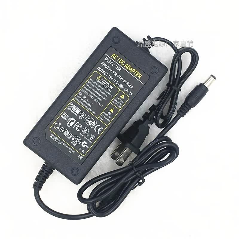 15v3a电源适配器led灯特美声拉杆电瓶音响充电器15v3000ma变压器