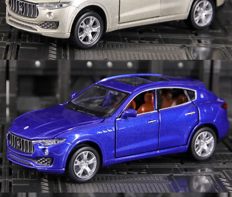 玛莎拉蒂车模1:32仿真莱万特轿车金属模型摆件合金车模朋友生日礼物 1