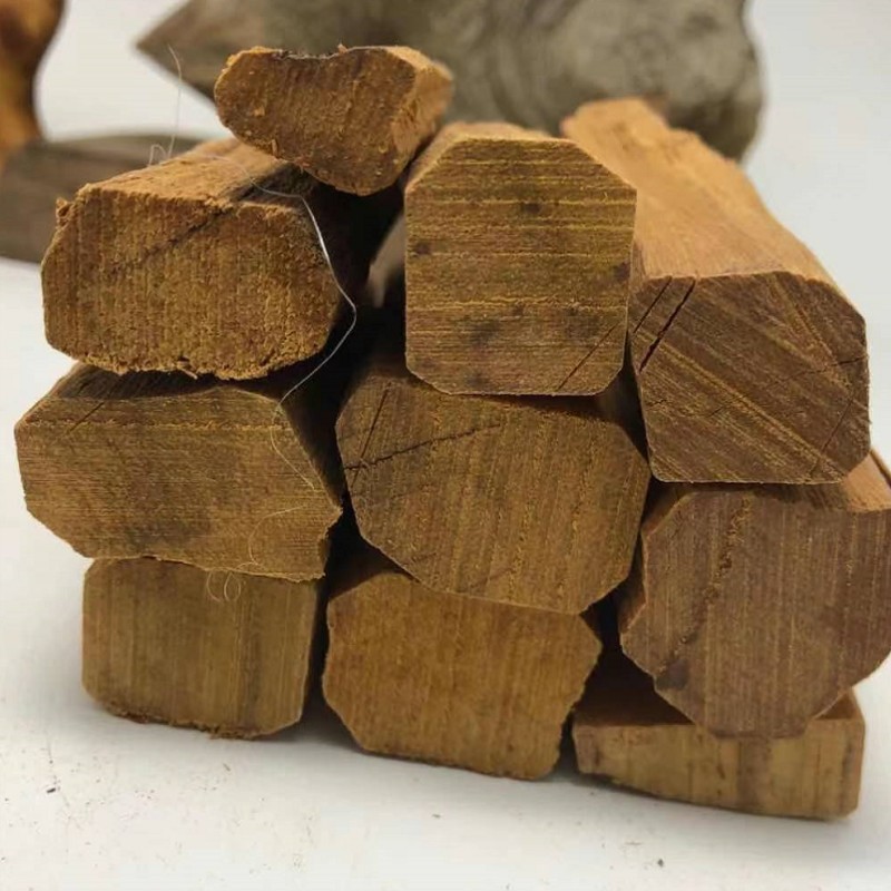 顶盈天然檀香木原木料老山檀佛珠料手串把件文玩雕刻偏区料檀香原木