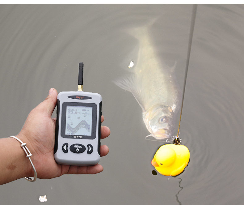 无线声纳找鱼器水下探鱼器台钓湖钓库钓海钓路亚钓鱼装备无线普通款