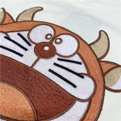 【二手99新】未使用 gucci/古驰男士圆领短袖t恤哆啦a梦牛角夏装男女