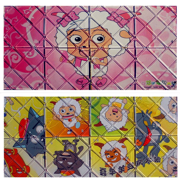 神奇的百变大魔板魔板拼图神奇魔板百变立体8片大魔板拼图玩具变形