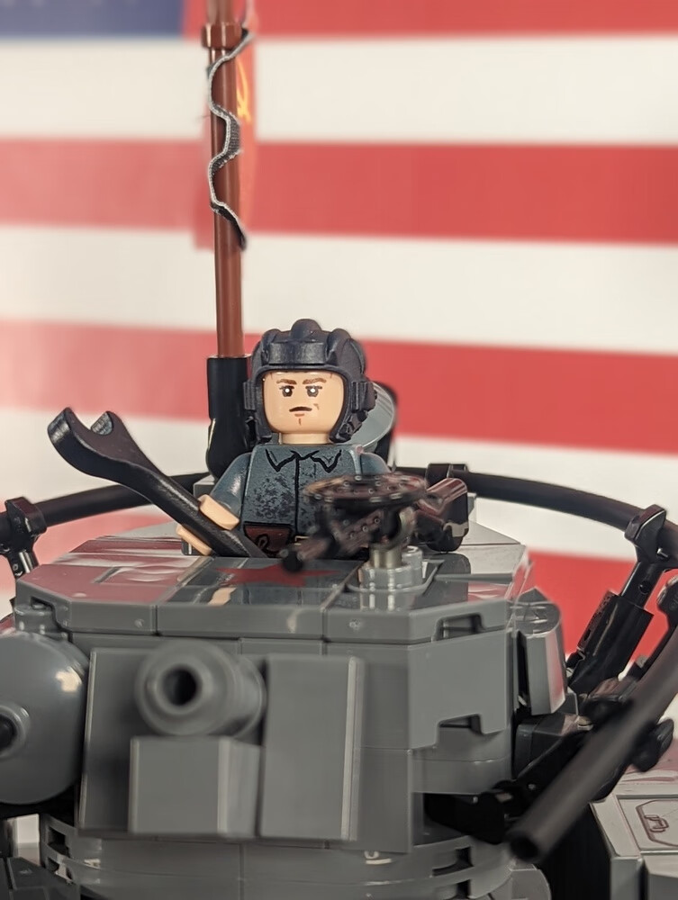 t35重型坦克二战苏联t35多炮塔坦克军事第三方拼装积木