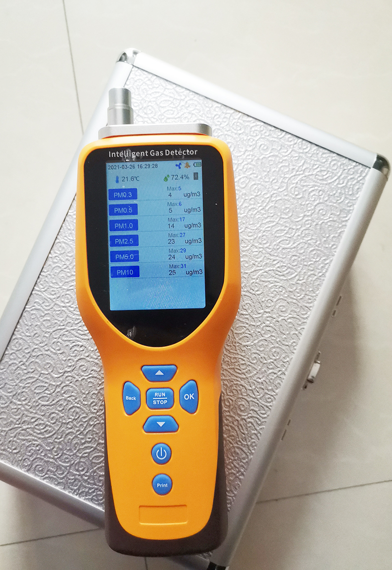 器手持六通道六粒径hds600无尘车间洁净室粉尘浓度颗粒物检测仪pm0