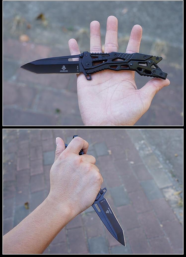 云舵 折小刀锋利高硬度小刀随身折叠刀高硬度具防身冷兵器刀便携锋利