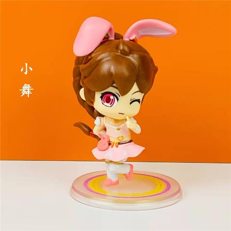 七夕情人节斗罗大陆的盲盒动漫人物模型唐三和小舞公仔摆件儿童玩具