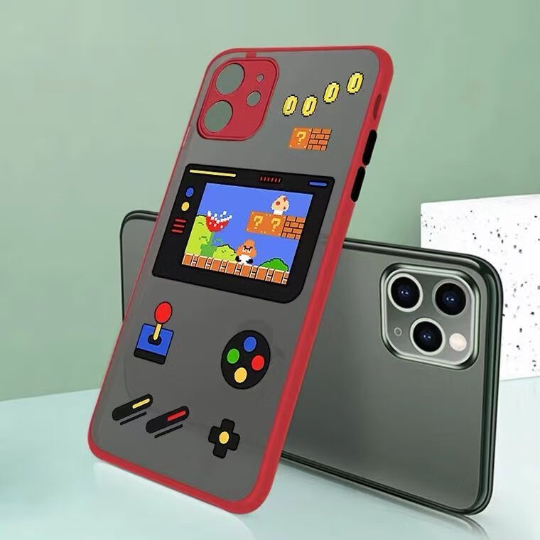 【镜头全包】红色-复古游戏机 苹果11 6