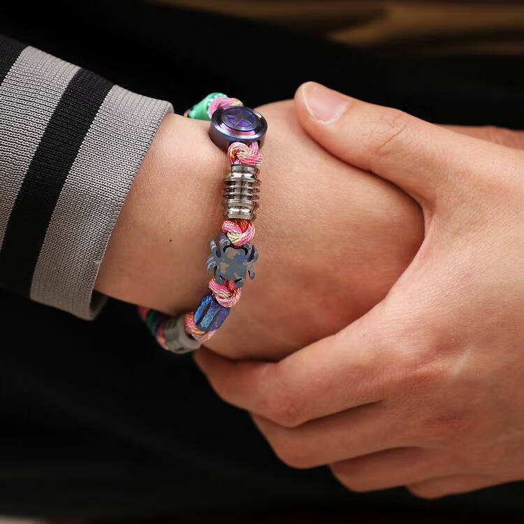 刀坠香港mg钛合金刀坠v款升级灯塔6颗氚气管吊坠夜光管项链坠挂件diy