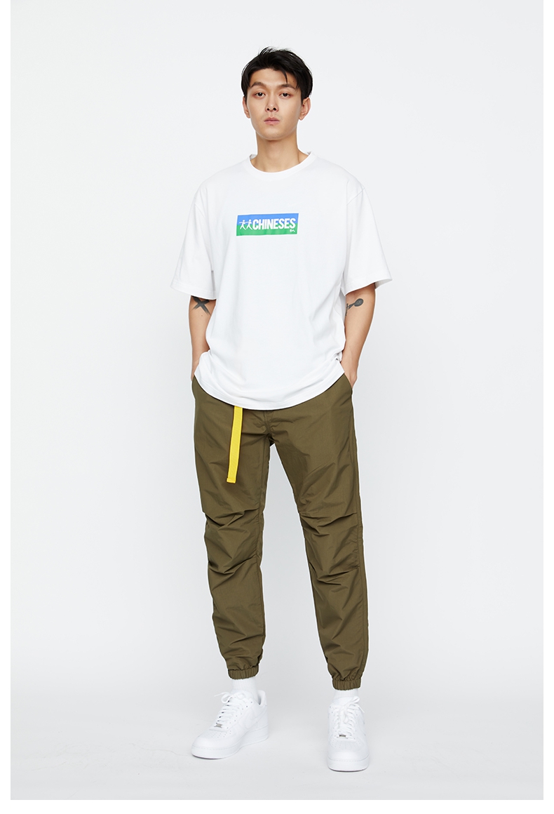 【【clot clottee】华人印花短袖t恤 华人系列 白色 陈冠希主理 白色