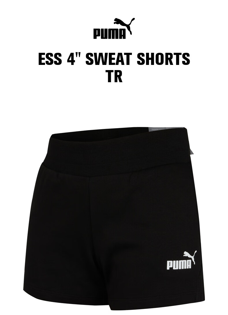 (滔搏运动)puma彪马短裤女2021女装女子黑色短裤运动舒适短裤时尚休闲