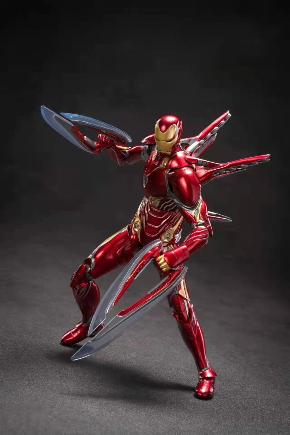 手办漫威合金属超可动模型定制款漫威格纳库任意无灯钢铁侠联系客服