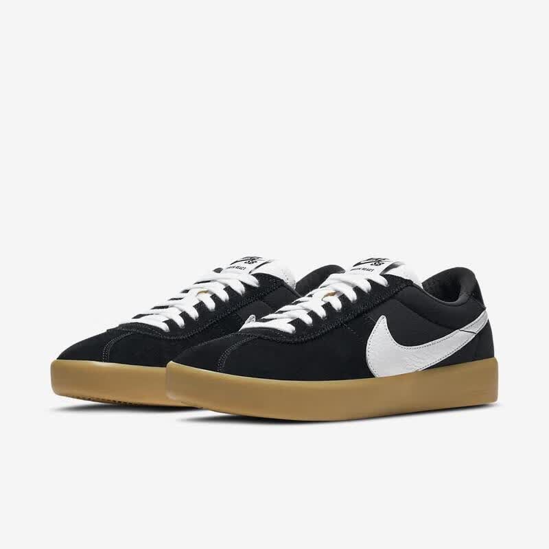 耐克nikesbbruinreact男士休闲运动鞋板鞋blackblackgumlightbro425us