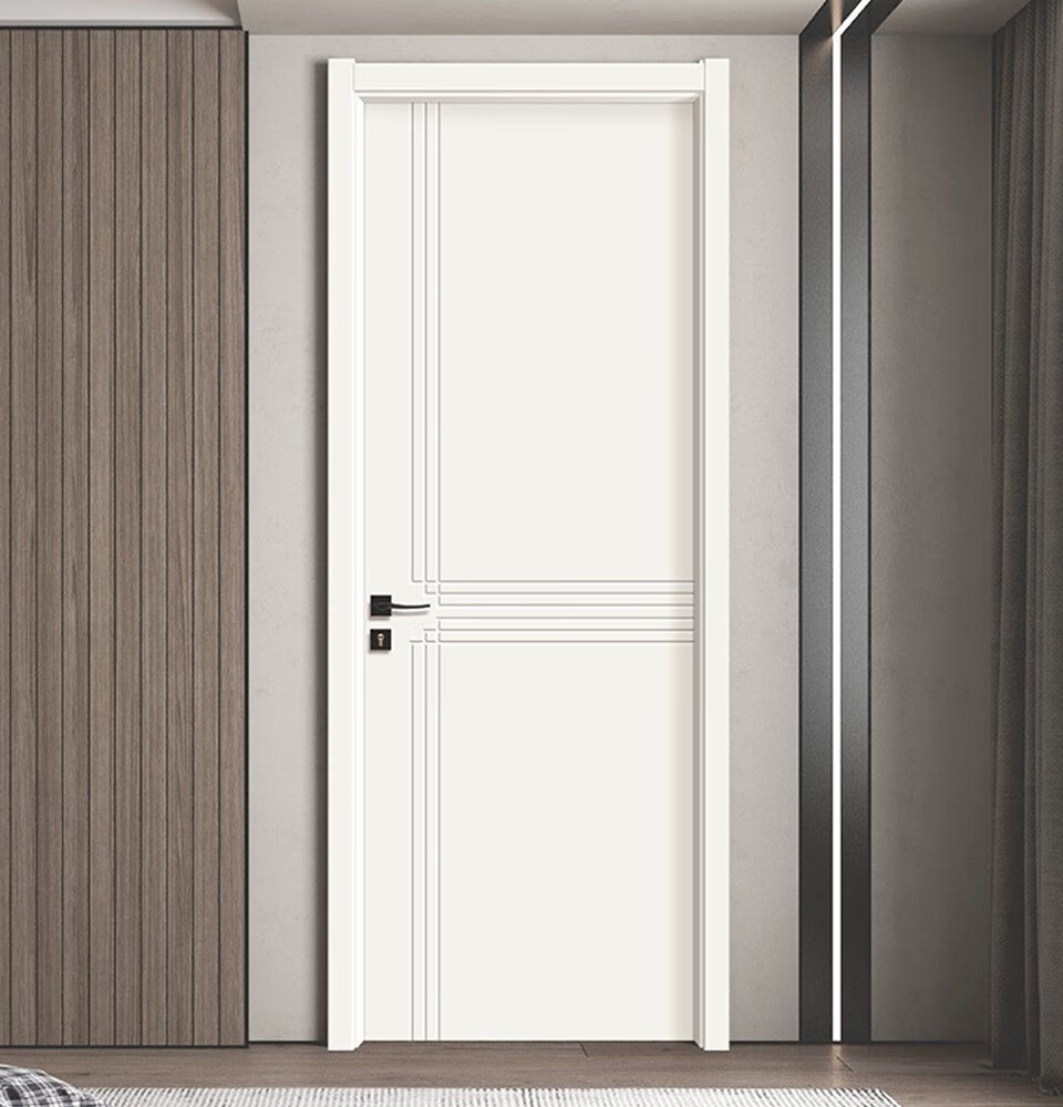 柯丰木门定制木门实木复合免漆门现代简约门欧式门室内门卧室门厨房门