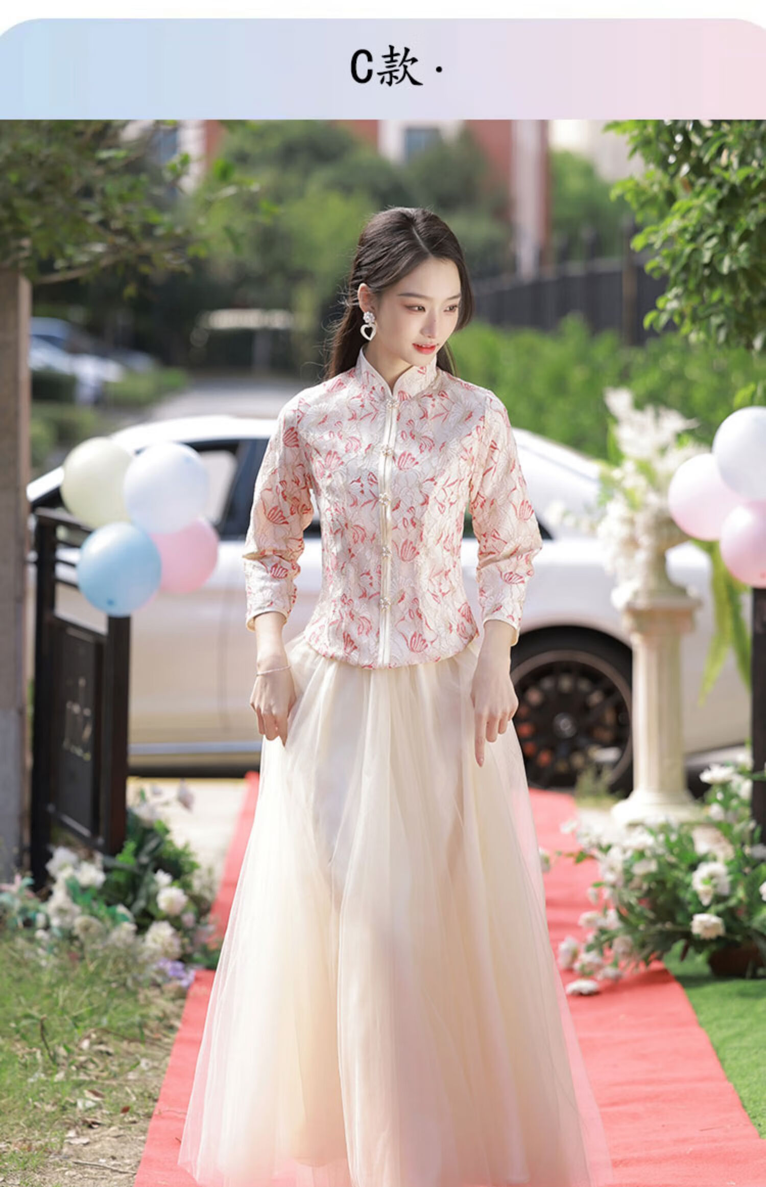 中式小个子伴娘服冬季长袖中式女姐妹团结婚订婚中国风旗袍伴娘裙 hz