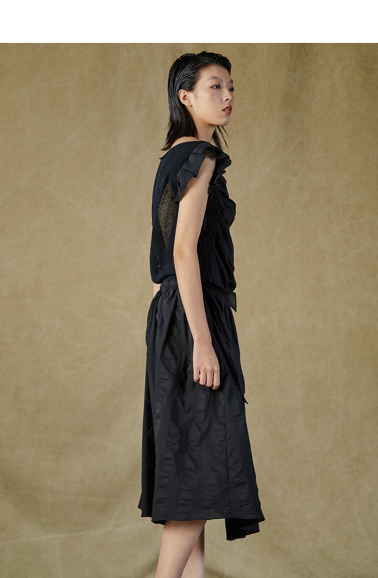 donoratico达衣岩装2021夏年连衣裙圣彼得的谜团之一然乌黑l