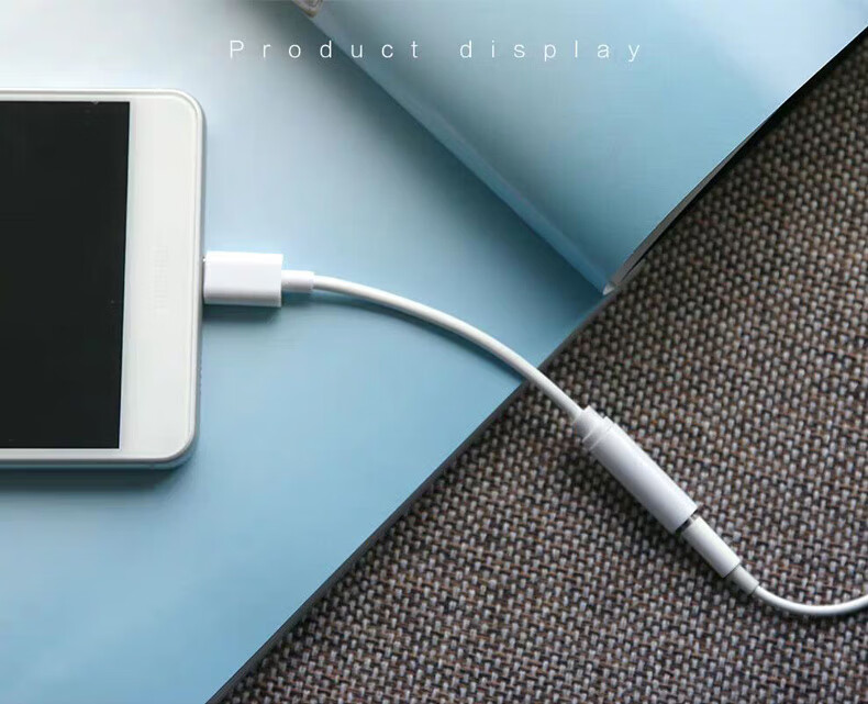 适用vivox50pro/x60耳机转接头s7转换器vivoiqoo5转换头二合一type-c